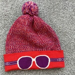 Marc by Marc Jacobs Orange and pink knit beanie